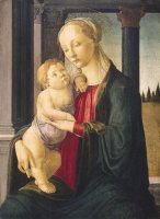 Madonna e Rose Garden - Dimensões: 124 cm × 64 cm - Criação: 1469/1470