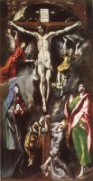 A Crucificação - Dimensões: 312 cm x 169 cm - Criação: 1597 / 1600	
