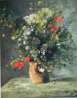 Flores em um Vaso - Dimensões: 81 cm x 65 cm - Criação: 1866