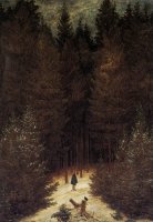 O Chasseur na Floresta - Dimensões:66 cm x 47 cm - Criação: 1814