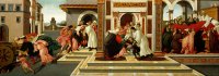 Último Milagre e a Morte de São Zenobius - Dimensões: 66 cm × 182 cm - Criação: 1500 / 1505