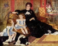 Madame Georges Charpentier e seus Filhos - Dimensões: 153,7 cm × 190,2 cm - Criação: 1878	