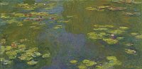 A Lagoa de Lírio de Água - Dimensões: 100,4 cm × 201 cm - Criação: 1919