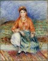 Menina Argelina - Dimensões: 51 cm x 41 cm - Criação: 1881	