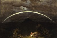 Paisagem de Montanha com Arco-íris - Dimensões:  70 cm x 102 cm - Criação: 1809 / 1810
