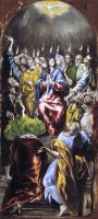 Pentecostes - Dimensões: 275 cm × 127 cm - Criação: 1597 / 1600