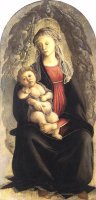 Madonna in Glory With Seraphim - Dimensões: 120 cm × 65 cm - Criação: 1469 / 1470
