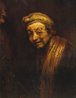 Auto-retrato de Zeuxis Laughing - Dimensões: 82,5 cm x 65 cm - Criação: 1662