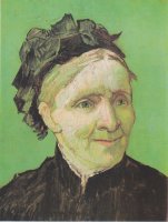 Retrato da Mãe do Artista - Dimensões: 40 cm x 32 cm - Criação: 1888	
