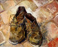 O Par de Sapatos - Dimensões: 32 cm x 40 cm - Criação: 1888