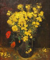 Flores de Papoila - Dimensões: 65 cm x 54 cm - Criação: 1887	