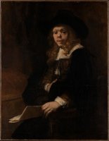 Retrato de Gerard de Lairesse - Dimensões: 113 Cm x 88 cm - Criação: 1665 / 1667