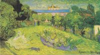 O Jardim de Daubigny - Dimensões: 56 cm x 101 cm - Criação: 1890	